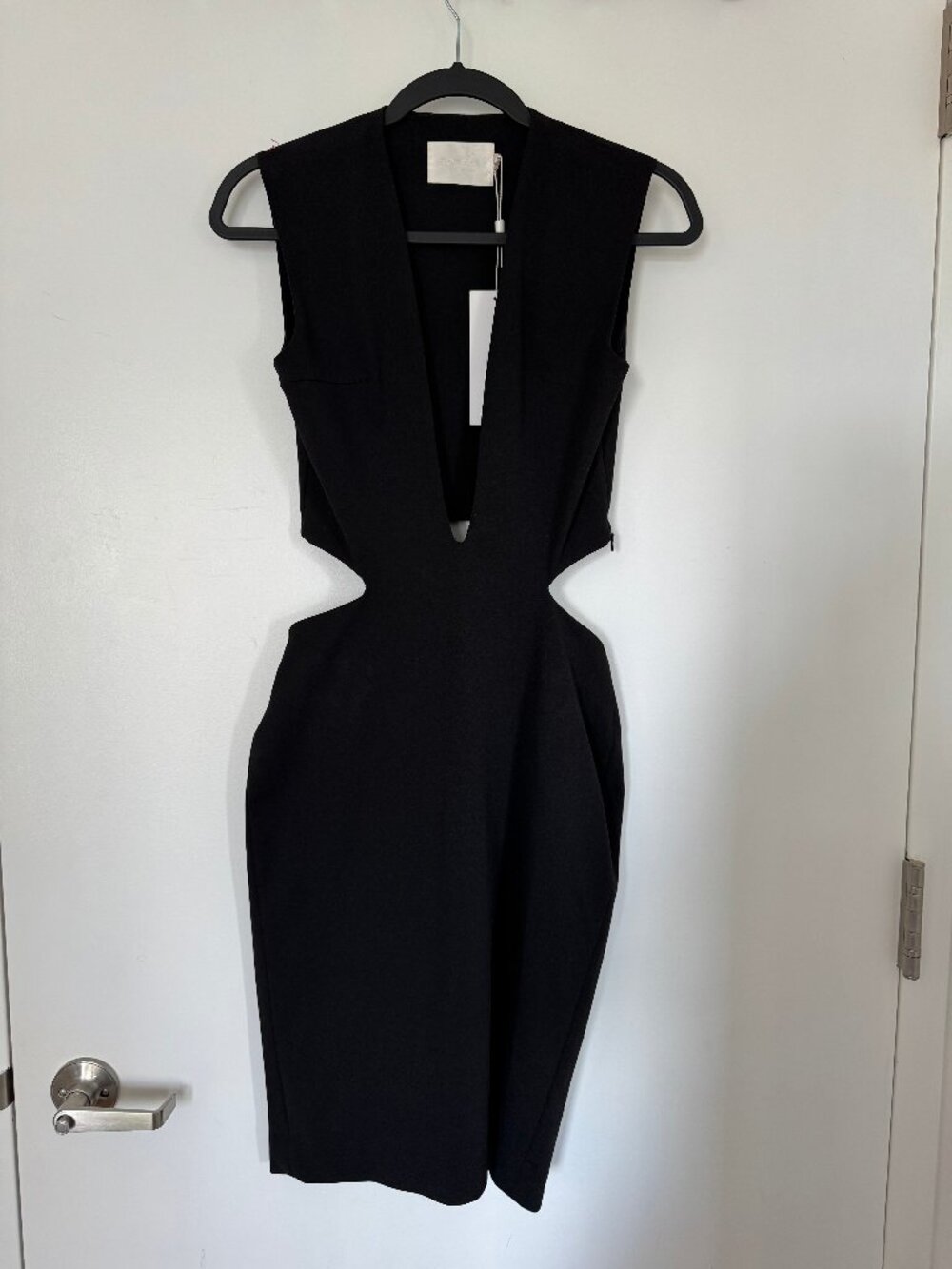Solace London Backless Mini Dress